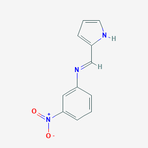 2-[({3-nitrophenyl}imino)methyl]-1H-pyrrole