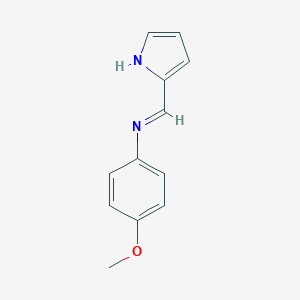 4-methoxy-N-(2-pyrrolylidenemethyl)aniline
