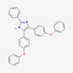 4,5-bis(4-phenoxyphenyl)-2-phenyl-1H-imidazole