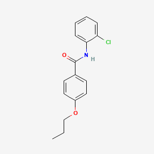 N-(2-chlorophenyl)-4-propoxybenzamide