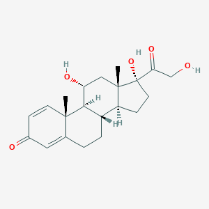 molecular formula C21H28O5 B046325 表皮氢化可的松 CAS No. 600-90-8