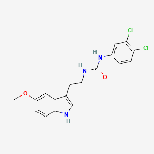 1-(3,4-dichlorophenyl)-3-[2-(5-methoxy-1H-indol-3-yl)ethyl]urea