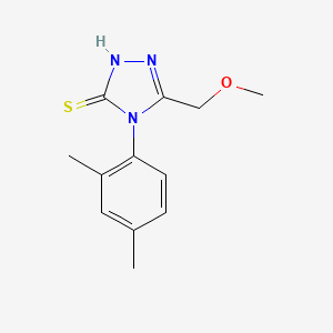 molecular formula C12H15N3OS B4633020 4-(2,4-dimethylphenyl)-5-(methoxymethyl)-4H-1,2,4-triazole-3-thiol 