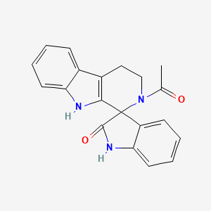 molecular formula C20H17N3O2 B4633153 2-acetyl-2,3,4,9-tetrahydrospiro[beta-carboline-1,3'-indol]-2'(1'H)-one 