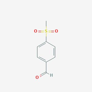 B046332 4-(Methylsulfonyl)benzaldehyde CAS No. 5398-77-6