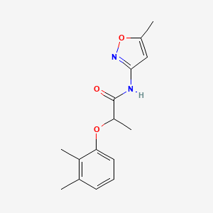 2-(2,3-dimethylphenoxy)-N-(5-methyl-1,2-oxazol-3-yl)propanamide