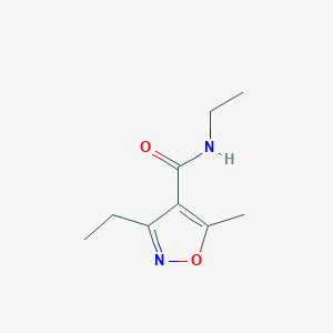 N,3-diethyl-5-methylisoxazole-4-carboxamide