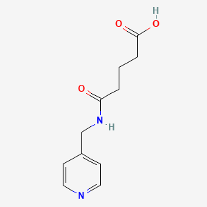 5-Oxo-5-(pyridin-4-ylmethylamino)pentanoic acid