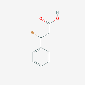 molecular formula C9H9BrO2 B046340 3-溴-3-苯基丙酸 CAS No. 15463-91-9