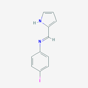 4-iodo-N-[(E)-1H-pyrrol-2-ylmethylidene]aniline
