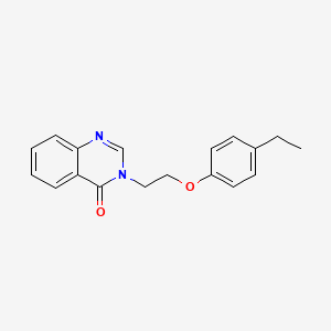 3-[2-(4-ethylphenoxy)ethyl]-4(3H)-quinazolinone