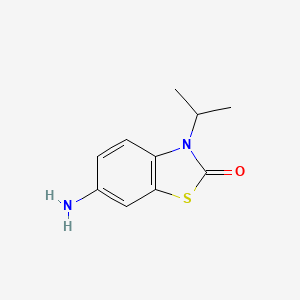 6-amino-3-isopropyl-1,3-benzothiazol-2(3H)-one