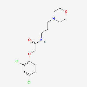 2-(2,4-dichlorophenoxy)-N-[3-(4-morpholinyl)propyl]acetamide