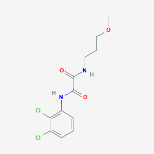 N-(2,3-dichlorophenyl)-N'-(3-methoxypropyl)ethanediamide