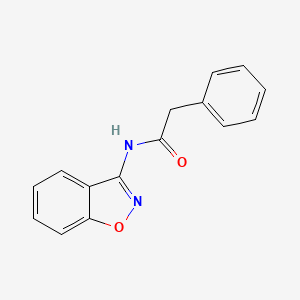 N-(1,2-benzoxazol-3-yl)-2-phenylacetamide