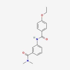 3-[(4-ethoxybenzoyl)amino]-N,N-dimethylbenzamide