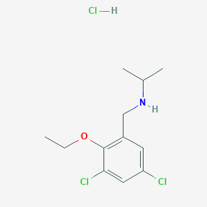 N-(3,5-dichloro-2-ethoxybenzyl)propan-2-amine hydrochloride