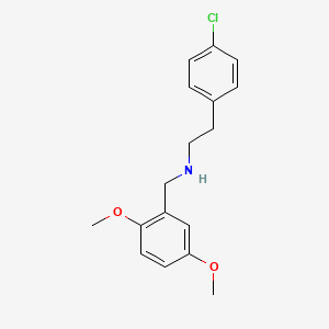 2-(4-chlorophenyl)-N-(2,5-dimethoxybenzyl)ethanamine