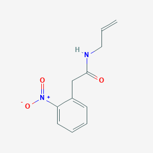 2-(2-nitrophenyl)-N-prop-2-enylacetamide