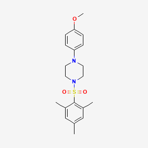 1-(mesitylsulfonyl)-4-(4-methoxyphenyl)piperazine