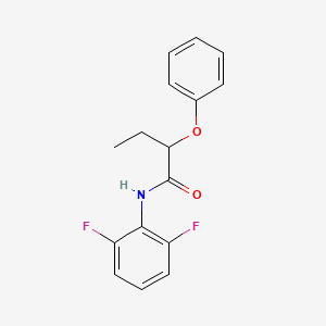 N-(2,6-difluorophenyl)-2-phenoxybutanamide