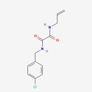 N'-[(4-chlorophenyl)methyl]-N-prop-2-enyloxamide