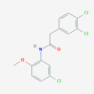 N-(5-chloro-2-methoxyphenyl)-2-(3,4-dichlorophenyl)acetamide