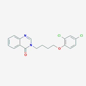 3-[4-(2,4-dichlorophenoxy)butyl]-4(3H)-quinazolinone