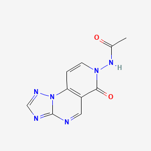 N-(6-oxopyrido[3,4-e][1,2,4]triazolo[1,5-a]pyrimidin-7(6H)-yl)acetamide