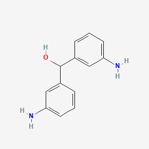 molecular formula C13H14N2O B4636613 bis(3-aminophenyl)methanol 