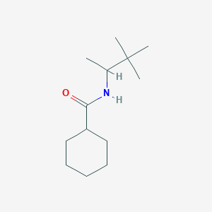 N-(3,3-DIMETHYL-2-BUTANYL)CYCLOHEXANECARBOXAMIDE