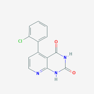 5-(2-chlorophenyl)pyrido[2,3-d]pyrimidine-2,4(1H,3H)-dione