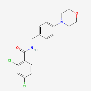 2,4-dichloro-N-[4-(4-morpholinyl)benzyl]benzamide