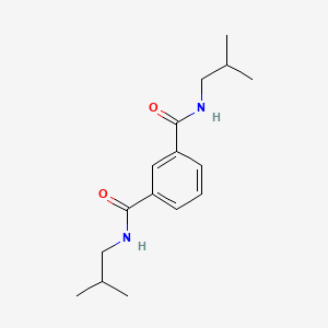 N1,N3-BIS(2-METHYLPROPYL)BENZENE-1,3-DICARBOXAMIDE