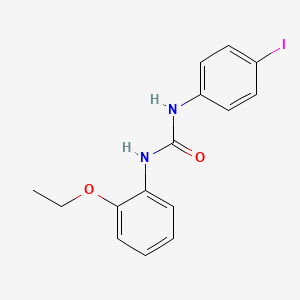 molecular formula C15H15IN2O2 B4637429 1-(2-Ethoxyphenyl)-3-(4-iodophenyl)urea 