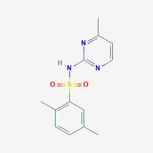 2,5-dimethyl-N-(4-methyl-2-pyrimidinyl)benzenesulfonamide