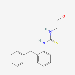 N-(2-benzylphenyl)-N'-(2-methoxyethyl)thiourea