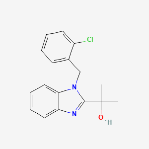 2-[1-(2-chlorobenzyl)-1H-benzimidazol-2-yl]-2-propanol