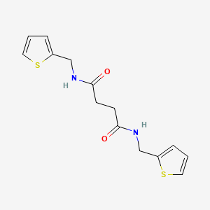 N,N'-bis(thiophen-2-ylmethyl)butanediamide