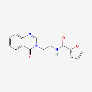 N-[2-(4-oxo-3(4H)-quinazolinyl)ethyl]-2-furamide