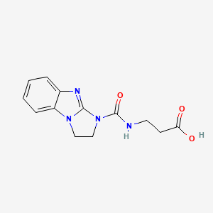 N-(2,3-dihydro-1H-imidazo[1,2-a]benzimidazol-1-ylcarbonyl)-beta-alanine