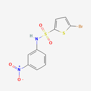 5-bromo-N-(3-nitrophenyl)thiophene-2-sulfonamide