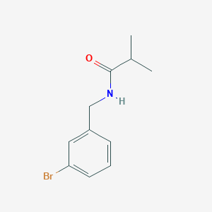 molecular formula C11H14BrNO B4638020 N-(3-bromobenzyl)isobutyramide 