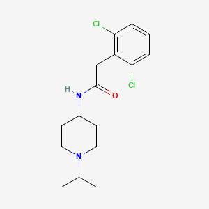 2-(2,6-dichlorophenyl)-N-(1-isopropyl-4-piperidinyl)acetamide