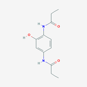 N,N'-(2-hydroxy-1,4-phenylene)dipropanamide