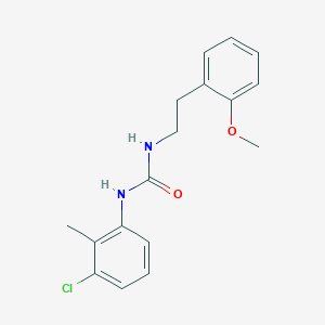 N-(3-CHLORO-2-METHYLPHENYL)-N'-(2-METHOXYPHENETHYL)UREA