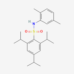 N-(2,5-Dimethylphenyl)-2,4,6-tris(propan-2-YL)benzene-1-sulfonamide