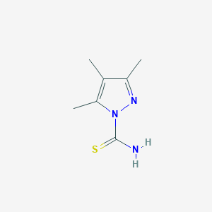 B046383 3,4,5-Trimethylpyrazole-1-carbothioamide CAS No. 117134-80-2