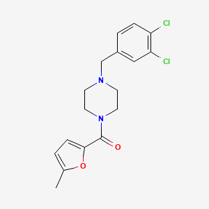 [4-(3,4-DICHLOROBENZYL)PIPERAZINO](5-METHYL-2-FURYL)METHANONE