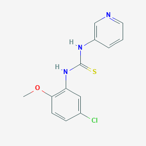 1-(5-Chloro-2-methoxyphenyl)-3-pyridin-3-ylthiourea